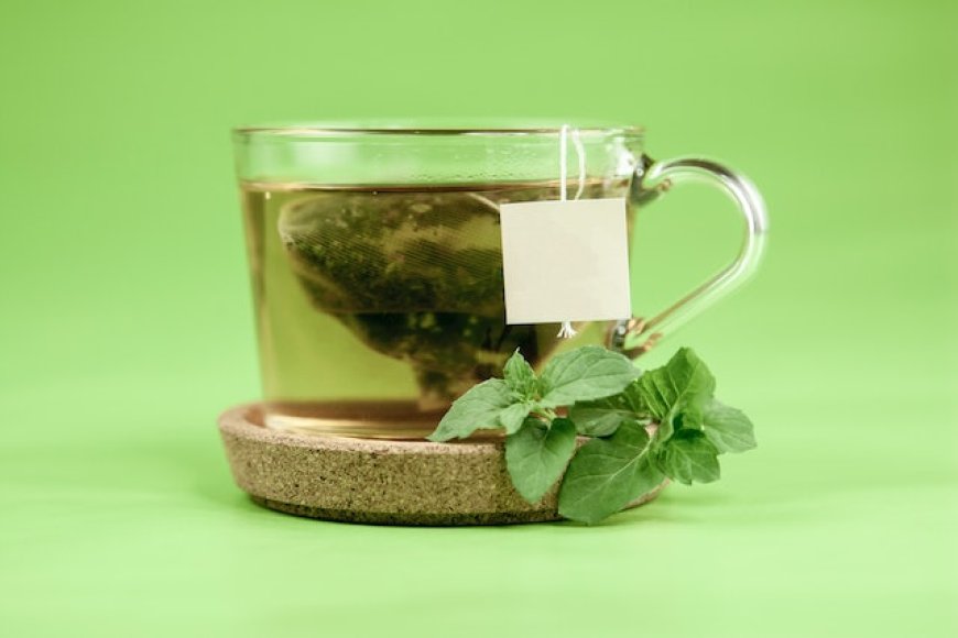 Green Tea With Mint And Lemon